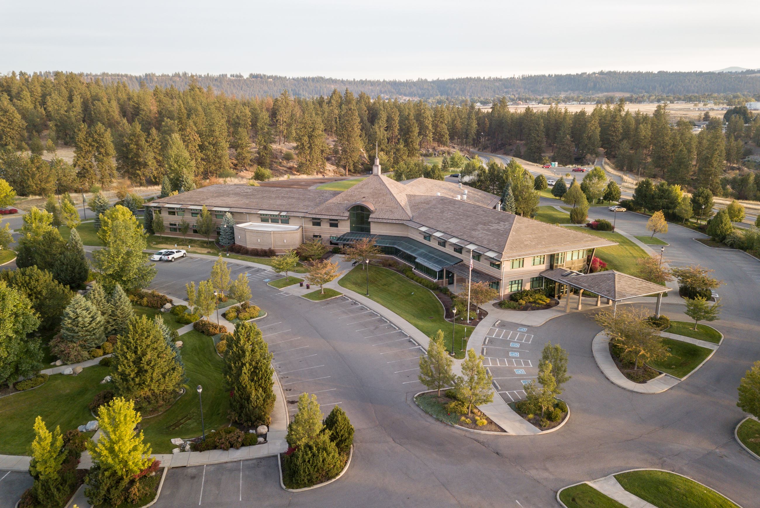Drone view of CenterPlace
