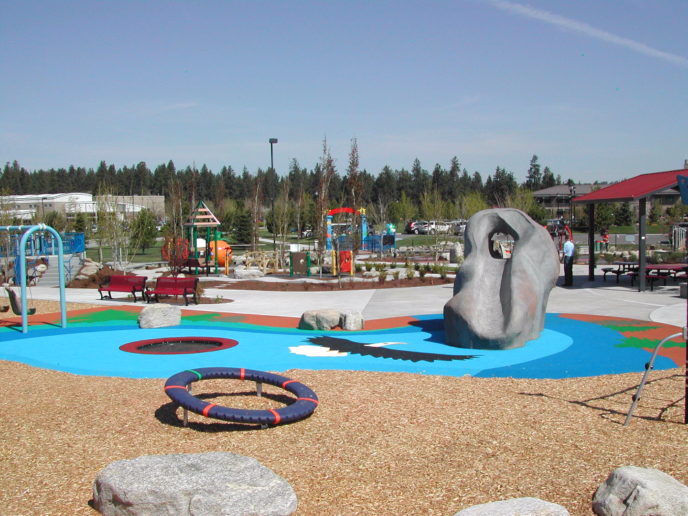 Glacier Slide Play Area